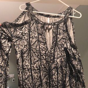 Free people cold shoulder top